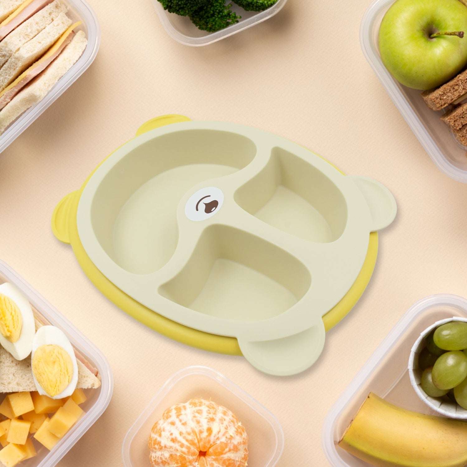 Baby Feeding Set for Kids and Toddlers,Children Children Dinnerware Set - Bamboo Fibre Feeding Set for Kids, Cartoon Design Plate, Cup, Spoon, Fork and Chopsticks, Tableware Cutlery for Kids Microwave & Dishwasher Safe (7 Pcs Set) Baby Feeding Set for Kids and Toddlers,Children Children Dinnerware Set - Bamboo Fibre Feeding Set for Kids, Cartoon Design Plate, Cup, Spoon, Fork and Chopsticks, Tableware Cutlery for Kids Microwave & Dishwasher Safe (7 Pcs Set)